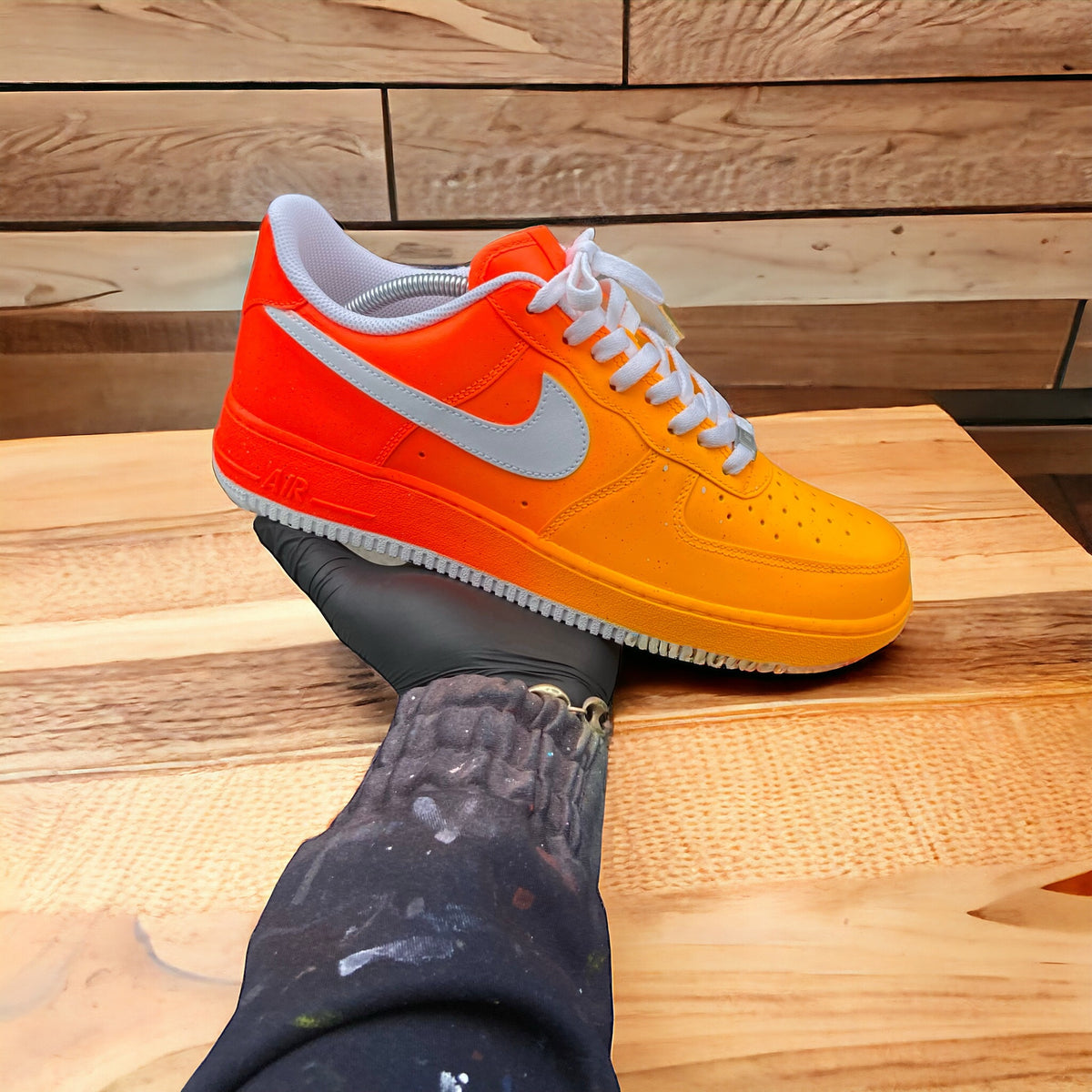 Custom Sunset Af1s - Kiaun's Customs LLC