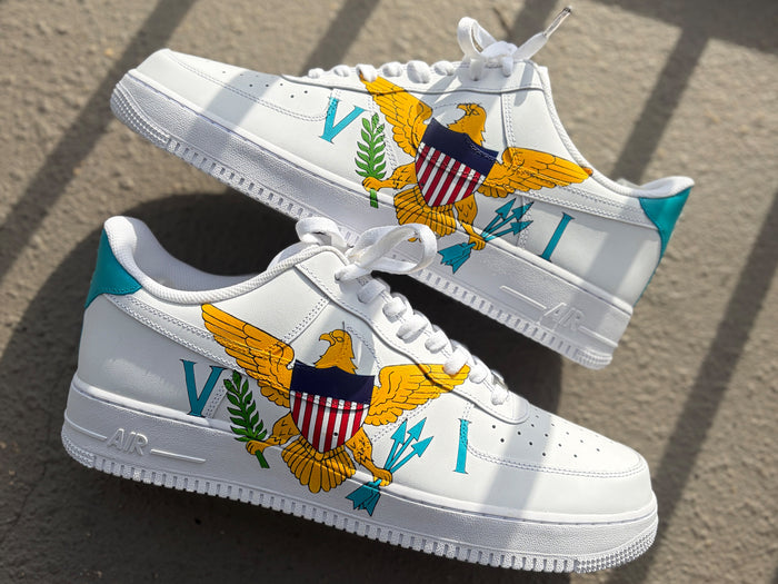Custom VI Themed Air Force 1s