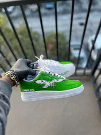 Custom Old Skool Philadelphia  Eagles Air Force 1s