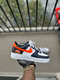 Custom Auburn Tigers Custom Air Force 1s