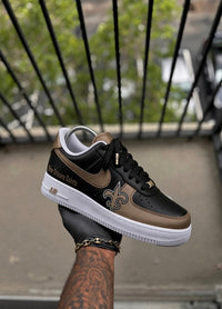 New Orleans Saints Custom Nike Air Force 1s