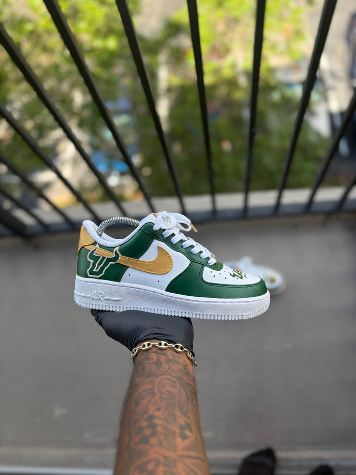 Custom USF Bulls Nike Air Force 1 Low