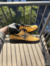Custom New Orleans Saints Nike Air Force 1 Lows