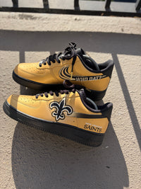 Custom New Orleans Saints Nike Air Force 1 Lows