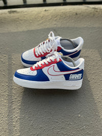 Custom New York Giants Themed Air Force 1s