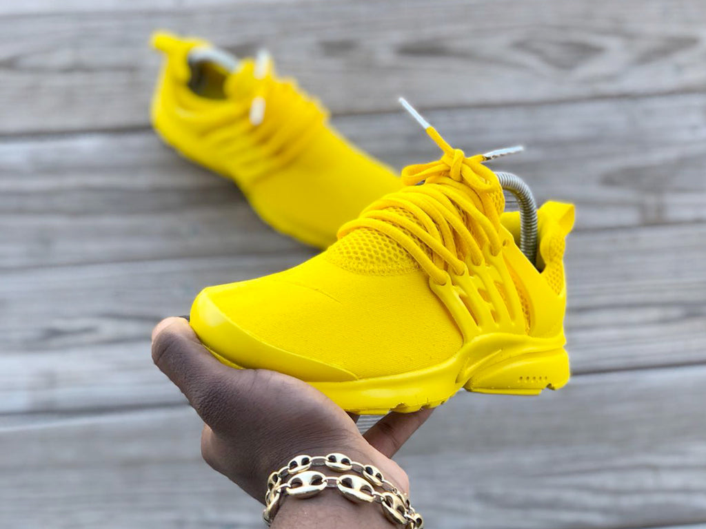 Nike presto yellow customize Clearance