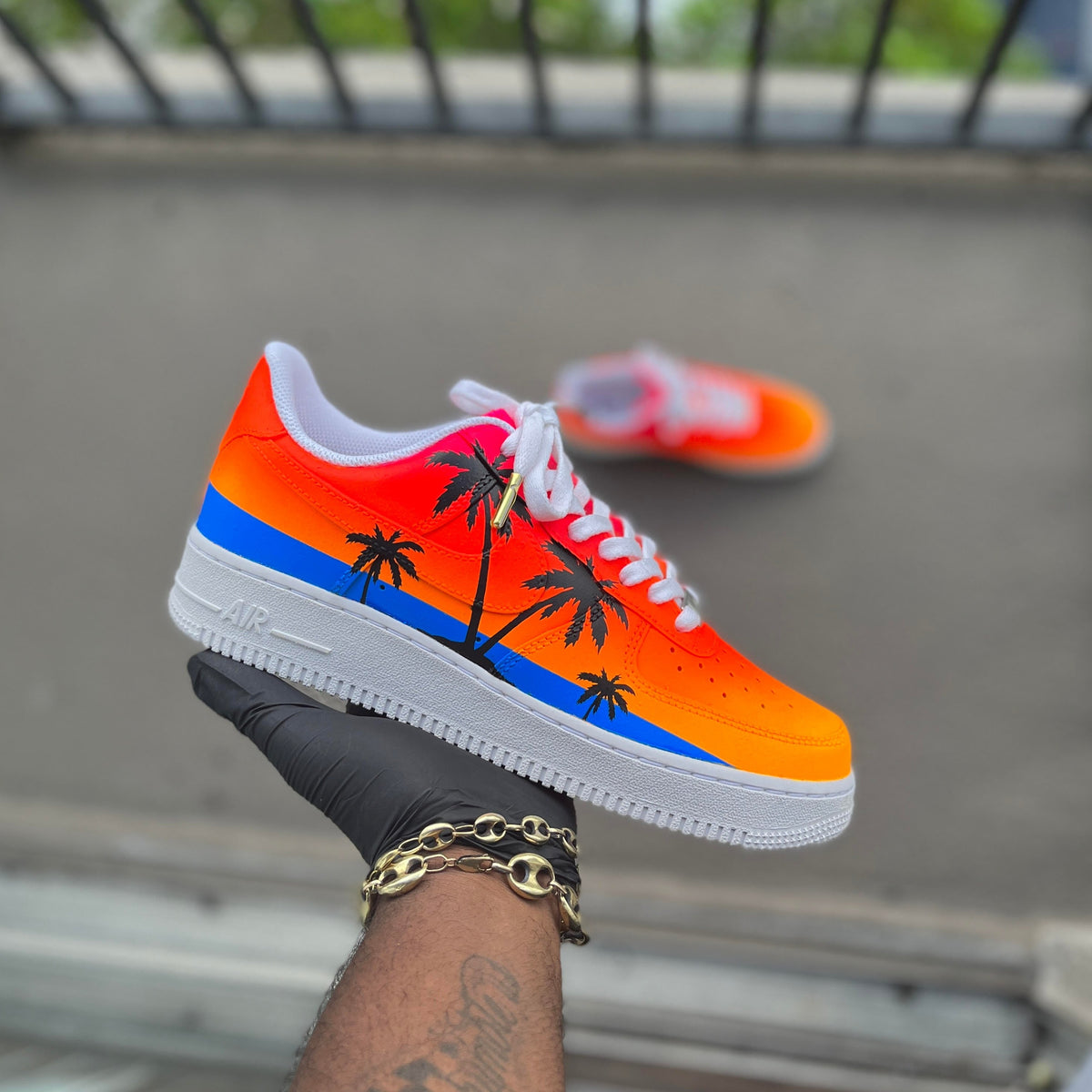 Custom sunset Af1s - Kiaun's Customs